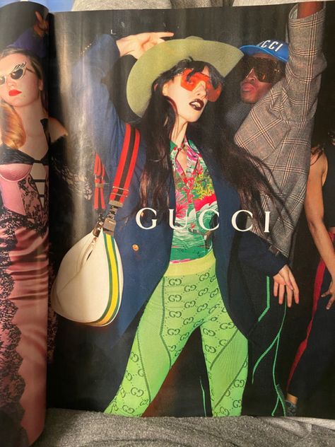 Gucci Vogue Magazine aesthetic Gucci Campaign 90s, Vintage Gucci Aesthetic, Vogue Magazine Aesthetic, Gucci Magazine, Gucci Archive, Gucci Party, Gucci Aesthetic, Magazine Aesthetic, Gucci Campaign