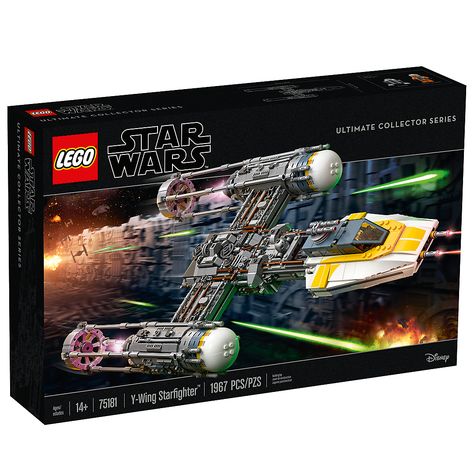 LEGO Star Wars Y-Wing Starfighter 75181 Lego Ucs, Star Wars Font, Y Wing, Star Wars History, Cars Birthday Party Disney, Lego Starwars, Cars Birthday Party, Free Lego, Lego System