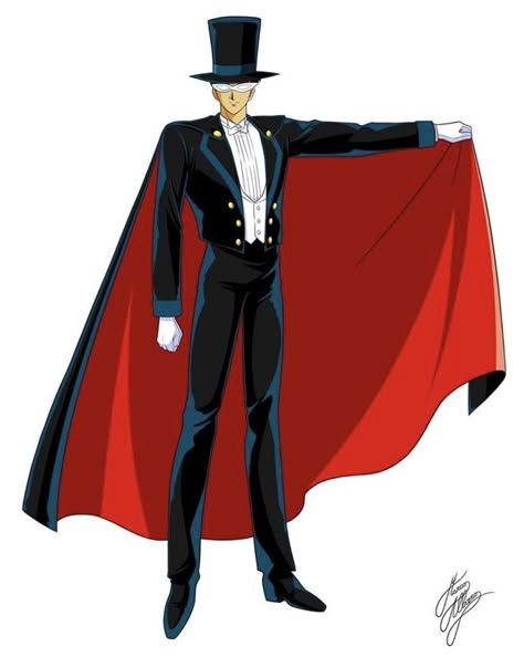 Tuxedo Mask/Marco Albiero Character Art Magic, Sailor Moon And Friends, King Endymion, Guy Clothing, Sailor Moon Crafts, Mamoru Chiba, Sailor Moon Characters, Sailer Moon, Outer Senshi