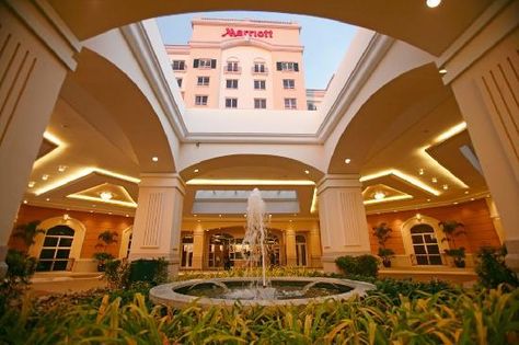 Hotel Aesthetics, Resorts World Manila, Best Hotels In The World, Manila Luzon, Marriott Hotel, Marriott Hotels, Manila Philippines, Bedroom Hotel, Beautiful Hotels