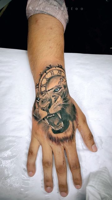 Lion Hand Tattoo For Women, Hand Wrist Tattoo Men, Hand Lion Tattoo, Native American Tattoo Drawings, Lion Hand Tattoo, Fire Font, Native American Tattoo, Create A Tattoo, Date Tattoos