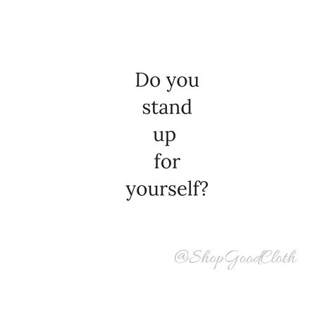 ‪Do you stand up for yourself? Standing up isn't always easy, but it's kindness to yourself.  ‬ ‪#kindness #standupforyourself #bekind #assertive #assertiveness #beassertive #startup #entrepreneur #entrepreneurship #quote #quotes #lifehacks #reflect #reflection #selfwork #standup‬ Sticking Up For Yourself Quotes, Be Assertive Quotes, Quotes Standing Up For Yourself, Stand Out, Assertive Quotes, Quotes To Stand By, Quote Stand Up For Yourself, Assertiveness Quotes, Standing On Business Quotes