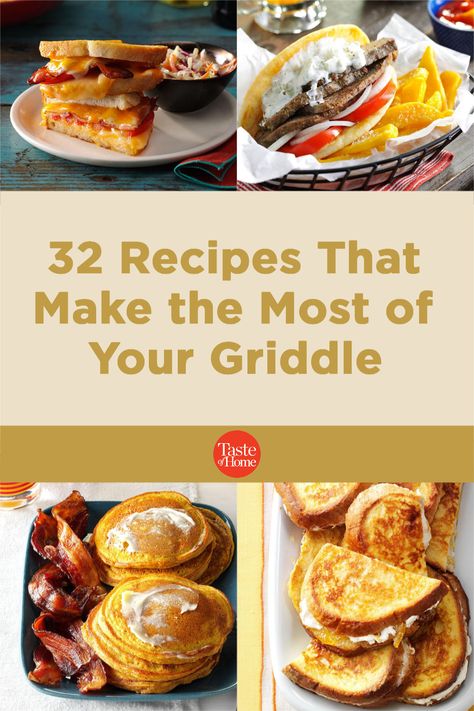 32 Recipes That Make the Most of Your Griddle Mini Maker Griddle Recipes, Food To Make On A Griddle, Mini Griddle Maker Recipes, Mini Griddle Recipes, Things To Make On A Griddle, Electric Griddle Recipes, Cooking On A Griddle, Dash Mini Griddle Recipes, Cuisinart Griddler Recipes