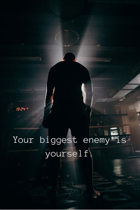 Your biggest enemy is yourself so stop trying to compete against others and start competing against yourself and pushing your limits every single day so your biggest enemy can become your biggest ally. Your Worst Enemy Is Yourself, Your Biggest Enemy Is Yourself Quotes, Healing Era, Unique Quotes, Stop Trying, Every Single Day, Trust God, Be Yourself Quotes, Iphone Wallpapers