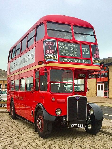 St Bus, Rt Bus, Routemaster Bus, Vintage Double Decker Bus, Southeast London, London Red, London Vintage, London Red Bus, London Buses