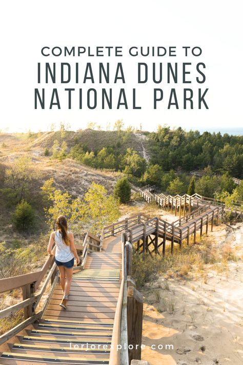 Looking to visit Indiana Dunes National Park? Our detailed guide covers everything you need to know! From stunning sand dunes and lakeshore beaches to miles of hiking trails, this post highlights the best activities for your trip. Find tips for visiting the most scenic areas, where to camp, and how to make the most of your adventure. Check out our full blog post for your ultimate Indiana Dunes experience! Indiana Dunes State Park, Indiana Dunes National Park, Indiana Dunes, Michigan City, Secluded Beach, National Parks Trip, The Dunes, Sand Dunes, City Beach