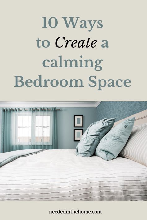 Calm Teenage Bedroom, Bedroom Inspirations Relaxing, Brighten Bedroom Ideas, Seasalt Bedroom Ideas, Comfy Bedroom Paint Colors, Positive Bedroom Decor, Bedroom Ideas Peaceful, Sentimental Room Decor, Calm Bedrooms Ideas