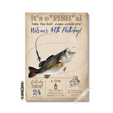 Fishing Invitation Fishing Party Invitations Fish Themed | Etsy Australia Fishing Party Invitations, Gone Fishing Party, Fishing Invitations, Fishing Birthday Invitations, Fishing Birthday Party, Retirement Invitations, Fishing Party, Fishing Birthday, Diy For Men