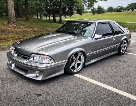 Fox Body Mustang GT Hatchback Mustang Hatchback, Ford Fox, Fox Mustang, Muscle Cars Mustang, Mustang Lx, 1993 Ford Mustang, Fox Body Mustang, Hair Rubber, Ford Mustang Car