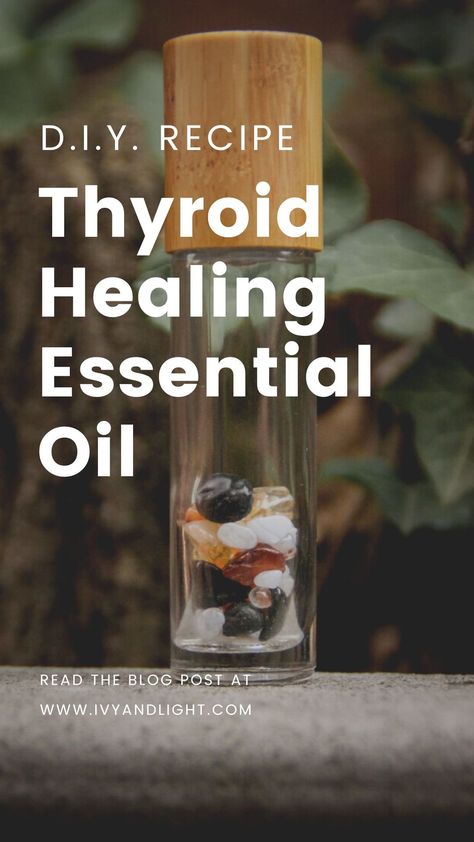 Boost your thyroid health with this DIY essential oil recipe! Calming, metabolism-boosting, and hormone-balancing oils. Elevate your vitality! 🌸💪 #thyroidhealth #DIYessentialoils Essential Oils For Thyroid Support, Natural Thyroid Support, Hormone Balancing Essential Oils, Essential Oils For Thyroid, Enlarged Thyroid, Balanced Hormones, Thyroid Remedies, Thyroid Healing, Diy Essential Oil Recipes