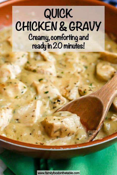 Chicken In Gravy Over Mashed Potatoes, Quick Chicken And Gravy Recipes, Creamy Chicken And Mashed Potatoes Recipes, Chicken Tenders And Gravy, Mashed Potatoes Chicken And Gravy, Gluten Free Chicken And Gravy, Chicken Gravy Over Mashed Potatoes Recipe, Creamy Chicken Gravy Recipe, Chicken And Gravy Over Mashed Potatoes Stovetop