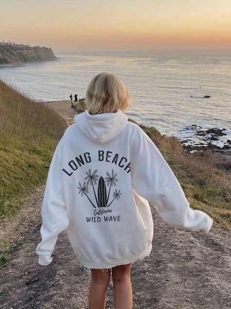 Temu | Explore the Latest Clothing, Beauty, Home, Jewelry & More Summer Hoodie, Surf Hoodie, California Hoodie, Beach Sweatshirt, Hoodie Aesthetic, Ocean Surf, Trendy Hoodies, Trendy Beach, Aesthetic Hoodie