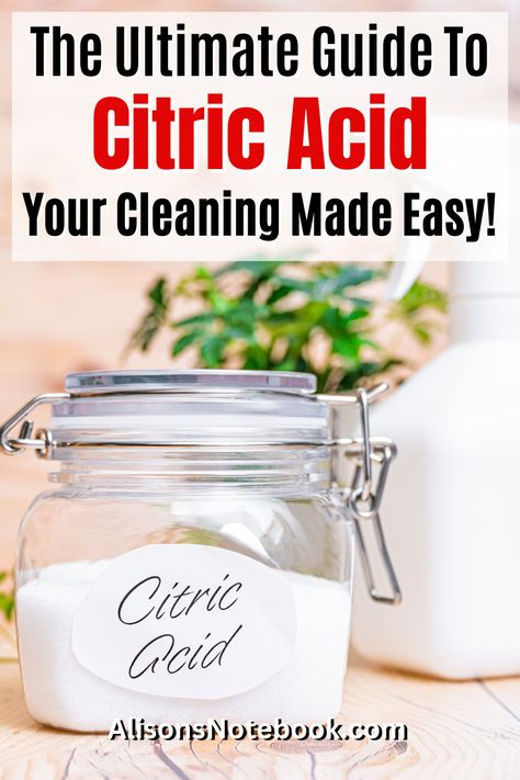 Citric Acid Cleaner, Citric Acid Uses, Diy Shower Cleaner, Homemade Bleach, Christmas Nail Art Easy, Dishwasher Cleaner, Washing Machine Cleaner, Diy Cleaning Products Recipes, Clean Pots