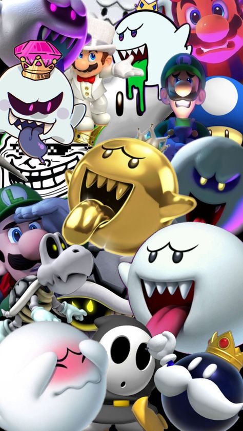 It’s a wallpaper Ghost From Mario, King Boo Wallpaper, S A Wallpaper, Boo Wallpaper, Boo Mario, Mario Wallpaper, King Boo, A N Wallpaper, A Wallpaper