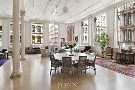 55 Greene Street, Soho lofts Soho Apartment, Nyc Loft, New York Penthouse, Soho Loft, Apartment Loft, New York Loft, Loft Studio, Apartment Rental, Interiors Dream