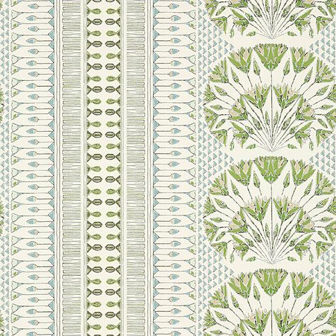 CAIRO, Green and White, AT9623, Collection Savoy from Anna French Anna French Wallpaper, French Wallpaper, Anna French, Chinoiserie Wallpaper, Luxury Wallpaper, Coordinating Fabrics, Room Wallpaper, Print Wallpaper, White Wallpaper