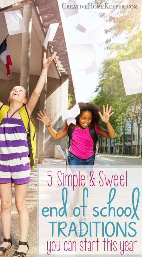 Intentional Planning, School Traditions, Summer Traditions, Motherhood Tips, Traditions To Start, School's Out For Summer, Parenting Ideas, New Bible, End Of School Year