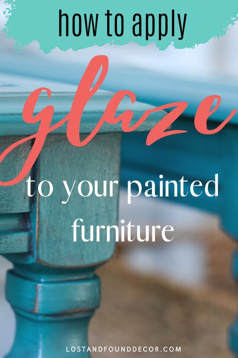 Glaze Vs Wax Furniture, How To Glaze Furniture, Glazed Furniture Ideas, Antique Glazed Furniture, Glazing Techniques Painting, How To Glaze Painted Furniture, Paint Techniques Furniture, Paint Techniques For Furniture, Glaze On Furniture