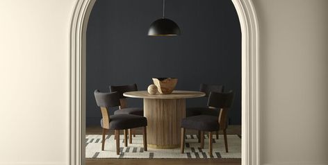 Behr Reveals Its 2024 Color of the Year Behr Colors, Paint Trends, Cozy Office, Behr Paint, Perfect Paint Color, 2024 Color, Paint Companies, Cracked Pepper, Dark Walls