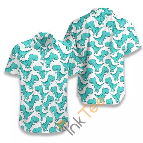 Inktee Store - Dinosaur Pattern N606 Hawaiian shirts Check more at https://inkteeshop.com/?p=5407077 Tropical Flower Plants, Printing Shirt, Dinosaur Pattern, Tropical Shirts, Hawaiian Shorts, Pattern Shirt, Aloha Shirt, Hawaii Shirt, Hawaiian Shirts