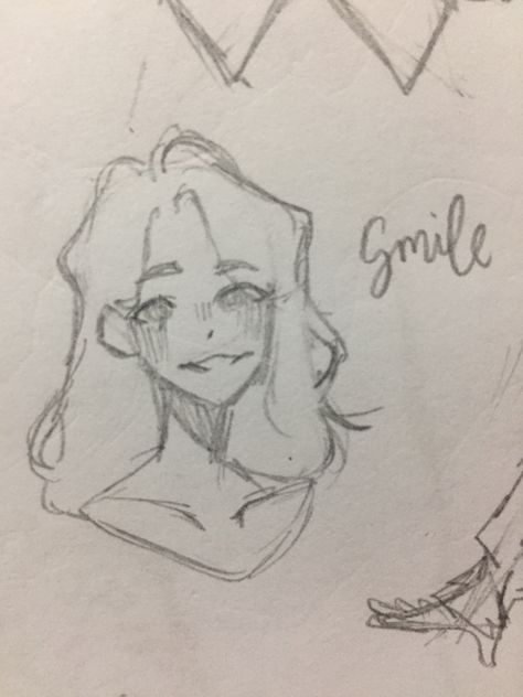 Smile right now, know that you are special and worthy of love Female Smiling Reference, Smile With Dimples Drawing, Cheeky Smile Drawing, Cocky Smile Drawing, Smile Drawing, Worthy Of Love, Mouth Drawing, Eye Sketch, Sketches Of People