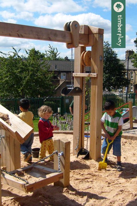 Sand Playground, Playground Idea, Playground Sand, Nature Playground, Wood Playground, Inclusive Playground, Playgrounds Architecture, Playground Landscaping, Early Childhood Program