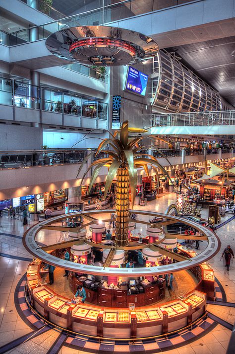 Dubai Airport Airport Dubai, Waterfront Architecture, Things To Do In Dubai, Dubai International Airport, Dubai Holidays, Dubai Airport, Living In Dubai, Dubai Shopping, Burj Al Arab