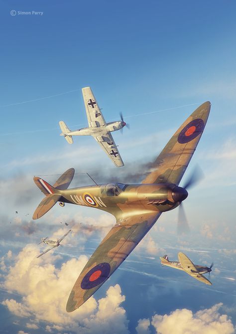 Battle of Britain, Combat Archive Vol.2 - August8th on Behance Spitfire Plane, Ww2 Fighter Planes, History Aesthetic, Avion Rc, Plane Photography, Arte Pin Up, Wwii Fighter Planes, Air Art, Wwii Airplane