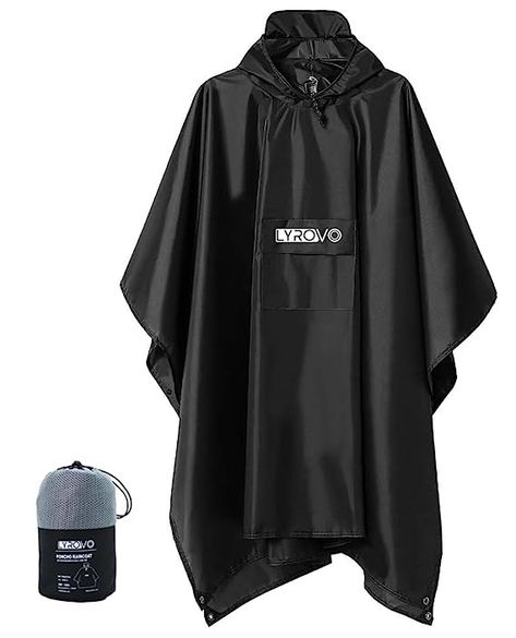 #rainponcho #raincoat #raingear #hiking #camping #outdoors #waterproof #windproof #dry Poncho Men, Poncho Raincoat, Rains Long Jacket, Rain Cape, Poncho Jacket, Rain Suit, Waterproof Zipper, Raincoat Jacket, Rain Jacket Women