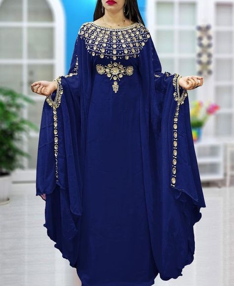 Excited to share the latest addition to my #etsy shop: African Dark blue and gold kaftan dress for women moroccan caftan Farasha Maxi takchita dress https://etsy.me/3rNY0wz #kaftan #dubaikaftan #caftansforwomen #abayadubai #kaftandress #takchita #kaftansforwomen #darkb Farasha Abaya, Designer Kaftan, Kids Kaftan, Moroccan Kaftan Dress, Kaftan Gown, Arabic Dress, Moroccan Kaftan, Long Gown Dress, Moroccan Caftan