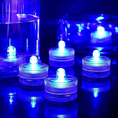 AmazonSmile: HL 36pcs Submersible Led Lights,Blue Submersible Pool Lights,Waterproof led Light for Wedding Vase Home Wedding Party Festival Christmas Decorations : Tools & Home Improvement Vase Fish Tank, Underwater Pool Light, Small Led Lights, Submersible Led Lights, Flameless Tea Lights, Led Aquarium, Mini Led Lights, Battery Operated Tea Lights, Pool Lights