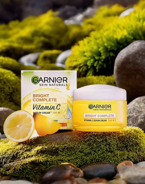 GARNIER BRIGHT COMPLETE VITAMIN C SERUM CREAM BUY WITH THIS LINK: https://shorturl.at/qDH9A Serum Cream, Vitamin C Serum, Vitamin C, Natural Skin, Vitamins, Serum, Cream