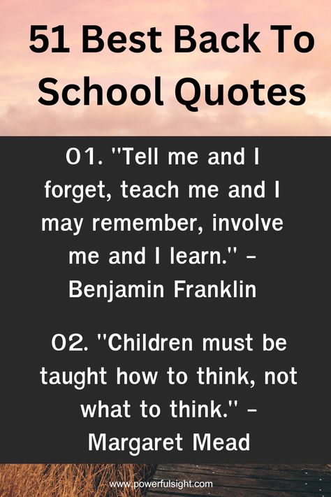 As you prepare to go back to school, we have compiled a list of the best back to school quotes for you, starting from something funny to something inspirational. Here are the best back to school quotes for kids, parents, teachers and teens. School Quotes For Kids, Back To School Sayings, Back To School Poem, Poems About School, Simple Life Quotes, Back To School Quotes, Simplicity Quotes, Quotes For You, Life Is Too Short Quotes