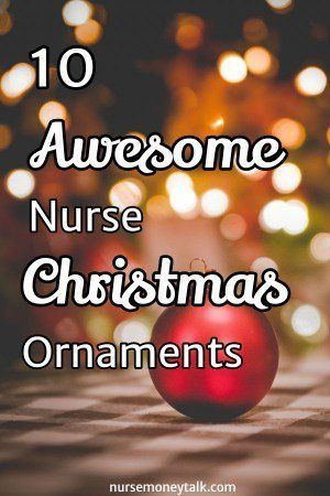 The top nurse Christmas ornament for your Christmas tree. #nursechristmas #nursechristmasgift #giftforanurse #christmasgiftsfornurses #nursechristmasdiy Nurse Money, Pinning Ceremony Nurse, Best Secret Santa Gifts, Nurse Ornaments, Christmas Units, Nursing Pins, Old World Christmas Ornaments, Nursing Student Gifts, Nurse Christmas