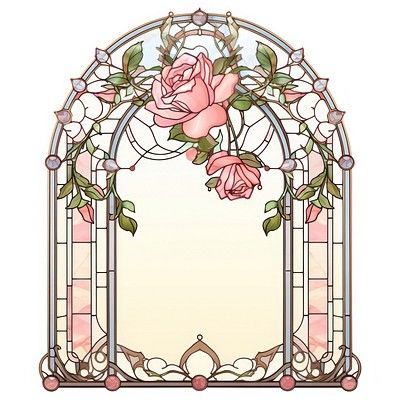 Arch art nouveau Botanical white | Free Photo Illustration - rawpixel Flower Arch Illustration, Art Nouveau Window, Background Architecture, Art Nouveau Rose, Art Nouveau Botanical, Art Nouveau Floral Pattern, Art Nouveau Frame, Art Nuevo, Arch Art