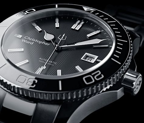 Christopher Ward C60 Trident PRO 600 Tech Watches, Christopher Ward, Diving Watch, Seiko Mod, Dirt Cheap, Dive Watches, Cool Watches, Watch Design, Stainless Steel Case