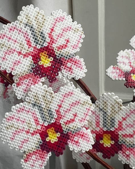 Hama Official on Instagram: “The graceful orchid represents so much love and beauty - don't you agree?🌺😍⁣ ⁣ Our designers have created these enchanting and…” Make A Bouquet, Love And Beauty, Making A Bouquet, Beads Pictures, Flower Soft, Beaded Cross, Perler Patterns, Perler Bead Art, Fuse Beads