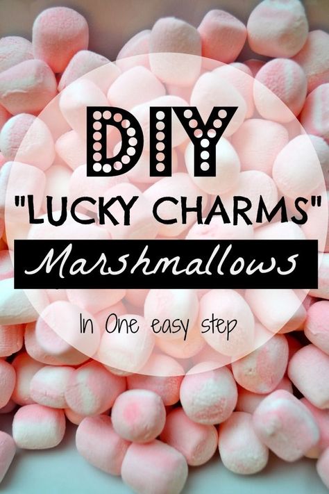 Homemade Lucky Charms, Lucky Charms Marshmallow Recipe, Homemade Mini Marshmallows, Diy Mini Marshmallows, Diy Dehydrated Marshmallows, Crunchy Marshmallows, Dehydrate Marshmallows, Diy Marshmallows, Dehydrated Marshmallows