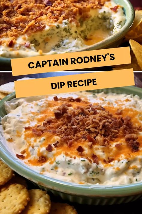 Discover the irresistible taste of Captain Rodney's Dip Recipe – a savory blend perfect for any occasion! Try it now! Captain Rodney’s Dip Recipe, Captain Rodney’s Dip, Captain Rodney's Dip, Neufchatel Cheese, Spicy Dip, Creamy Dip, Impressive Recipes, Sliced Baguette, Perfect Appetizers