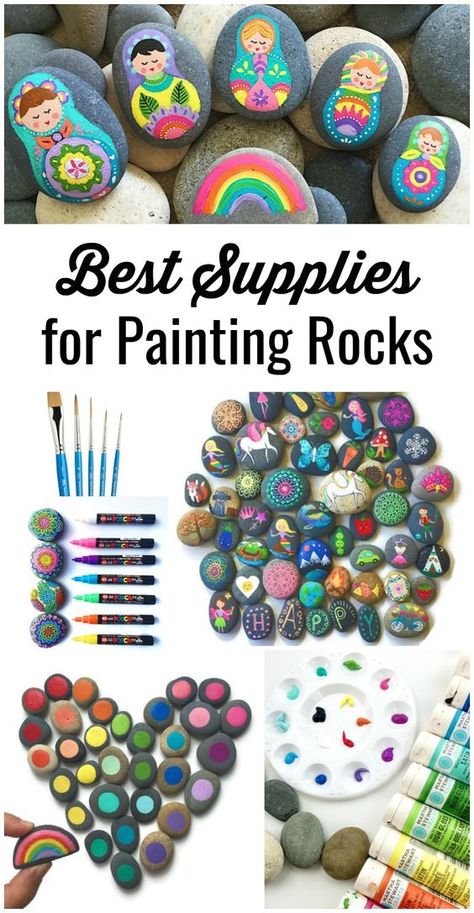 Rock Painting Supplies, Painting And Decorating, Rock Painting Tutorial, Sharpie Mug, Painted Rocks Diy, Rock Painting Ideas Easy, Rock Painting Patterns, Painting Rocks, Rock Ideas