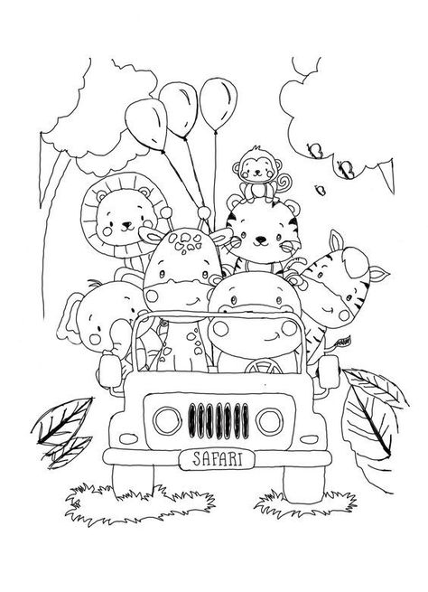 Here is my Funny coloring page for kids if you need that kind of coloring page feel free to inbox me #fabercastellcoloringpage #coloringpageforgrownupscoloringpageisfun #editcoloringpage #creativecolouringpage #cardmakingcoloringpage #editscoloringpage #videostarcolouringpage #coloringpagetherapy #likecoloringpage #coloringpagetime #insertcoloringpage #haircoloringpage #wonderfulcoloringpage #drawingscoloringpage #lovecoloringpage #watercoloringpage #coloringpagepencil Safari Colouring Pages, Safari Coloring Pages, Jungle Coloring Pages, Animal Colouring, Space Coloring Pages, Monster Coloring Pages, Farm Animal Coloring Pages, Floral Cards Design, Baby Rosa