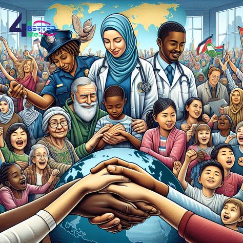 Today we celebrate #SocialJusticeDay, a day to recognize the importance of equality, fairness, and human rights for all. Let's continue to work towards creating a more just and inclusive world. #equality #humanrights #inclusion Human Rights Pictures, World Human Rights Day, Empowerment Art, Social Equality, Human Rights Day, Jesus Teachings, Portfolio Inspiration, Human Right, Bible Teachings