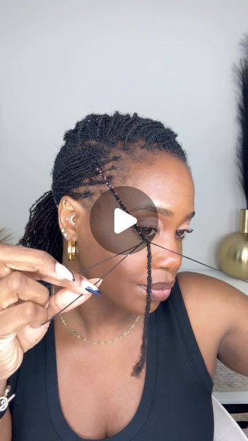 Kendra - Locs on Instagram: "Adding a little razzle dazzle to my locs. Sprinkles are linked in this reel or in my bio✨ I’m wearing the metallic sprinkles. 

#kendrakenshay #microlocs #locs #locsprinkles #locbeads" Loc Sprinkles Locks, Loc Sprinkles, Black Hair Growth, Micro Locs, Sister Locs, Loc Jewelry, Razzle Dazzle, Locs, Hair Growth