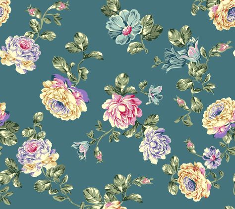 Flower Seamless Pattern, Rose Gold Wallpaper, All Over Design, Allover Design, Texture Graphic Design, Textile Prints Design, Watercolor Roses, Roses Flower, Floral Wallpaper Phone