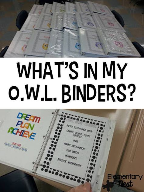 Student Binders Organization Elementary, 3rd Grade Binder Organization, Avid Binder Elementary, Student Binders 3rd Grade, First Grade Binder, Student Binder Organization, Woodland Classroom, Classroom Communication, Lesson Plan Organization