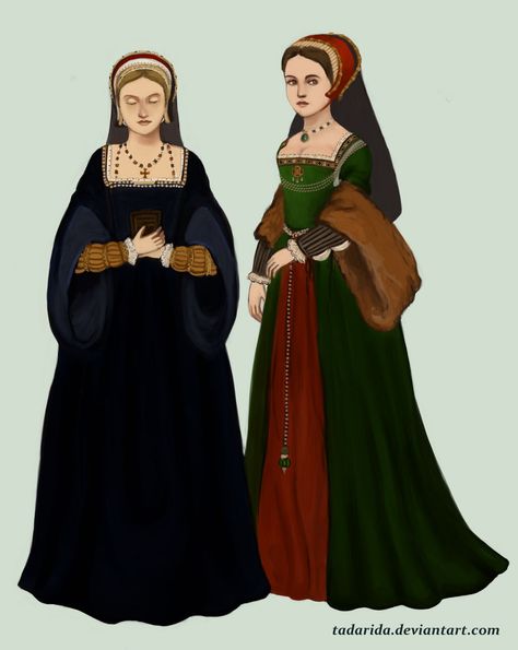 1500s Fashion, Historical Garments, 16th Century Clothing, 16th Century Fashion, Tudor Dress, Tudor Fashion, The Other Boleyn Girl, Tudor Dynasty, Fashion Timeline