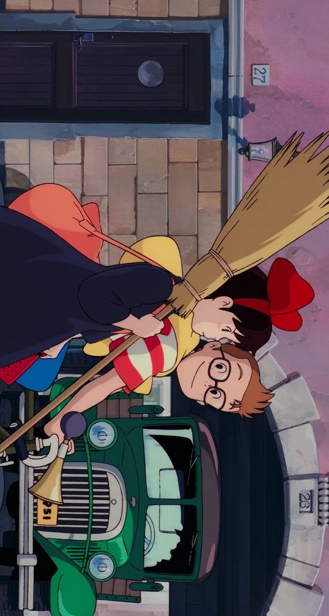 Studio Gibhili Paintings, Kiki's Delivery Service Wallpaper Hd Pc, Studio Ghibli Desktop Wallpaper Hd 1080p, Kiki's Delivery Service Wallpaper, Disney Mignon, Studio Ghibli Background, Kiki's Delivery Service, Vibes Art, Studio Ghibli Movies