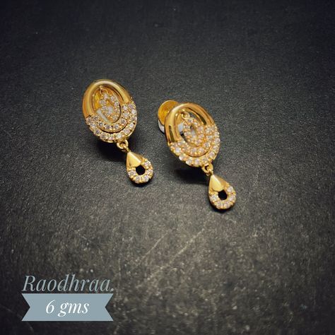 Dailywear Earrings Gold Indian, Earrings Gold Indian, Big Earrings Gold, Gold Earrings For Kids, Small Earrings Gold, Ballet Hairstyles, Jewellery Photography Inspiration, Gold Bracelet Simple, Simple Gold Earrings