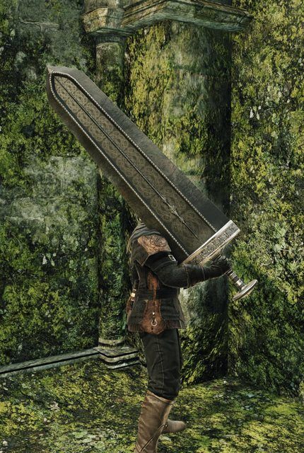 Crypt Blacksword - DarkSouls II Wiki Ultra Greatsword, Fantasy Blade, Dragon Bones, Dark Souls 2, Demon Souls, Magic Stones, Fire Damage, Dark Souls, Bradley Mountain