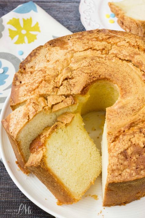 Easy Pound Cake, Pound Cake Recipes Easy, Cheese Pound Cake, Cream Cheese Pound Cake, Torte Cupcake, Pound Cake Recipes, Cake Flour, Food Cakes, Homemade Cakes